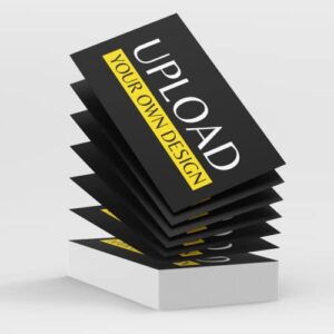 Custom Printed Business Cards [2-Sides] Thick Personalized Cards (300GSM 14PT) 3.5" x 2" [100% Printed in the USA] Premium Front & Back Sides (Customizable)