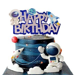 jevenis space birthday cake topper space birthday cake decoration space cupcake decoration rocket cake decoration astronaut cake decoration