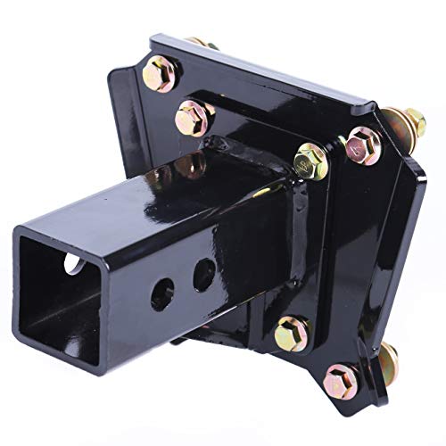 HECASA Trailer Receiver Hitch 2" Compatible with 2014-2022 Polaris RZR XP 4 1000 Razor Bolt On 3000lbs