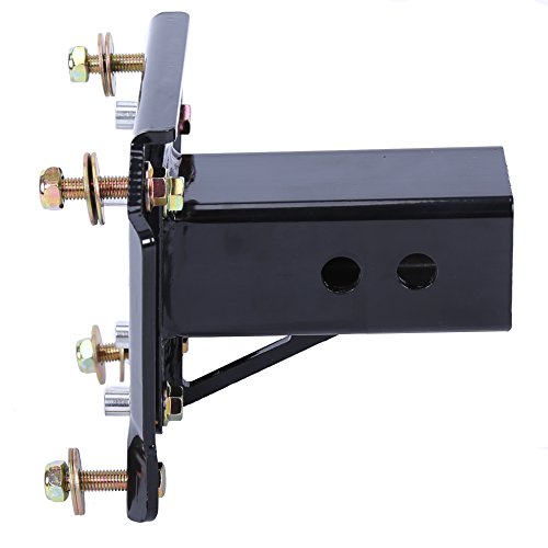 HECASA Trailer Receiver Hitch 2" Compatible with 2014-2022 Polaris RZR XP 4 1000 Razor Bolt On 3000lbs