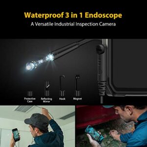 Ulefone Rugged Smartphone, Armor 9 with Endoscope, FLIR Thermal Imaging Camera, Endoscoped Supported, Helio P90 8GB + 128GB Android 10, 64MP Camera, 6600mAh, 6.3' FHD+ Screen, NFC, OTG, US Version