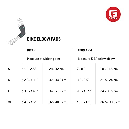 G-Form E-Line Elbow Pads, Black, Adult Small