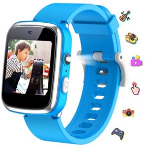 kebule kids watch educational electronic toys touch screen smart watch toys for 5-10 year old boys girls toddler watch hd dual camera watch birthday for kids usb charging