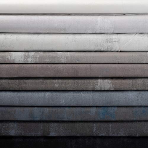 BasicGrey Grunge Basics Silver Linings Junior Jelly Roll 20 2.5-inch Strips Moda Fabrics 30150JJRSL