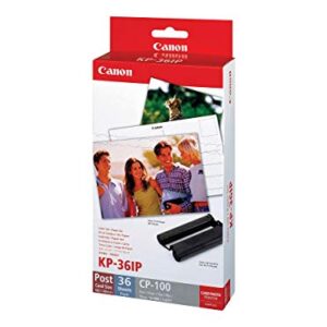 Canon 3-Pack Color Ink/Paper Set KP-36IP for CP Printers (36 Sheets of 4x6 Paper with Ink)