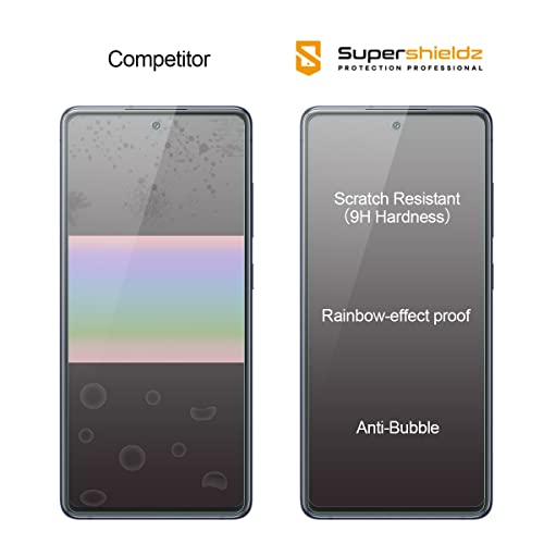 (2 Pack) Supershieldz Designed for Samsung Galaxy S20 FE 5G / Galaxy S20 FE 5G UW Tempered Glass Screen Protector, Anti Scratch, Bubble Free
