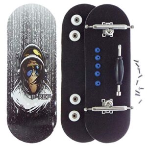 P-REP Space Monkey - Solid Performance Complete Wooden Fingerboard (Chromite, 34mm x 97mm)