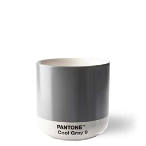 copenhagen.design pantone cortado thermo cup, gray, one size, cool grey