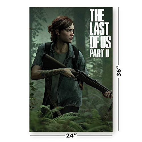 POSTER STOP ONLINE The Last Of Us - Part I & II - Gaming Poster Set (Regular Styles/Game Covers - Version 2) (Size 24 x 36 each)