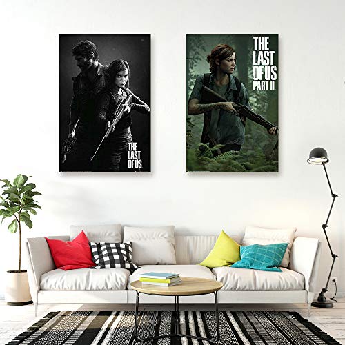 POSTER STOP ONLINE The Last Of Us - Part I & II - Gaming Poster Set (Regular Styles/Game Covers - Version 2) (Size 24 x 36 each)