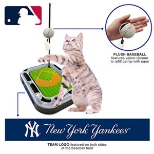 Pets First New York Yankees Baseball Cat Scratcher Toy