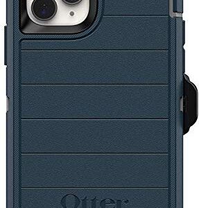 OtterBox Defender Series Microbial Defense Case for iPhone 11 PRO and iPhone X/XS - Case Only, Bulk Packaging - Gone Fishin (Wet Weather/Majolica Blue)