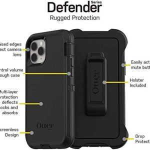 OtterBox Defender Series Microbial Defense Case for iPhone 11 PRO and iPhone X/XS - Case Only, Bulk Packaging - Gone Fishin (Wet Weather/Majolica Blue)