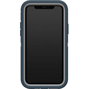 OtterBox Defender Series Microbial Defense Case for iPhone 11 PRO and iPhone X/XS - Case Only, Bulk Packaging - Gone Fishin (Wet Weather/Majolica Blue)