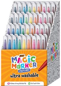 bic child's first magic marker, assorted colors, 96-count