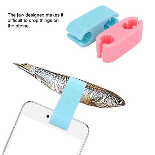 2pcs Pet Selfie Clip Tool, Pet Selfie Artifact Toys Pet Selfie Stick Dog Camera Lens Phone Clip Photographing Props Attract Attention