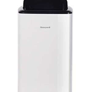 Honeywell Compact Portable Air Conditioner w/Dehumidifier & Fan Cools Rooms Up to 350 Sq.Ft. w/Drain Pan & Insulation Tape (HF08CESWK)