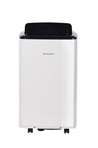 Honeywell Compact Portable Air Conditioner w/Dehumidifier & Fan Cools Rooms Up to 350 Sq.Ft. w/Drain Pan & Insulation Tape (HF08CESWK)