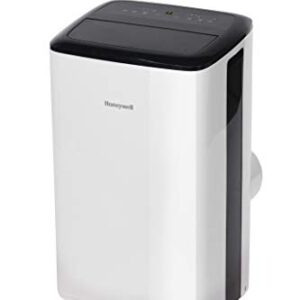 Honeywell Compact Portable Air Conditioner w/Dehumidifier & Fan Cools Rooms Up to 350 Sq.Ft. w/Drain Pan & Insulation Tape (HF08CESWK)