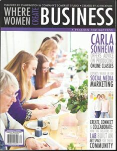 where women create business magazine, a passion for success summer, 2016 volume, 4 issue, 03 ( please note: all these magazines are pet & smoke free magazines. no address label. (single issue magazine.)