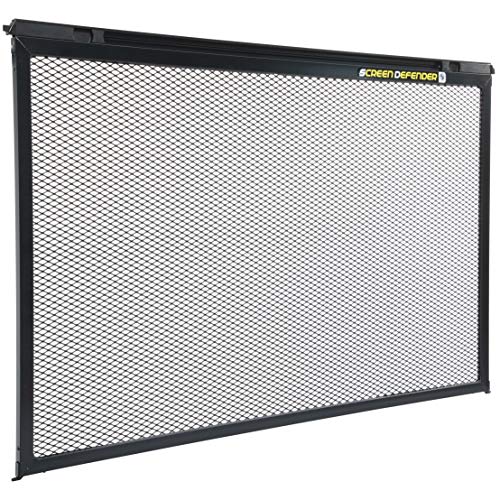 Lippert Components 859794 Screen Defender RV Entry Door Aluminum Screen Protector, 30-inch, Gray