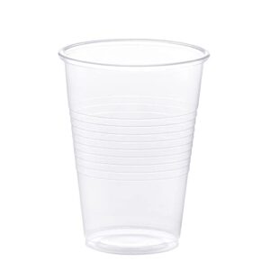 [500 Pack - 9 oz.] Clear Disposable Plastic Cups - Cold Party Drinking Cups