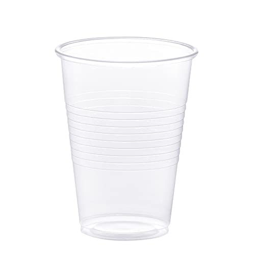 [500 Pack - 9 oz.] Clear Disposable Plastic Cups - Cold Party Drinking Cups