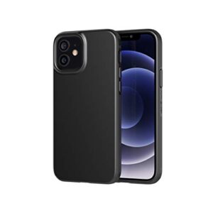 tech21 Evo Slim Phone Case for Apple iPhone 12 and 12 Pro 5G with 8 ft. Drop Protection, Charcoal Black