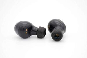 dekoni bulletz replacement earbud tips | memory foam ear tips for beats, jbl, sony, and more tws ear buds (variety pack)