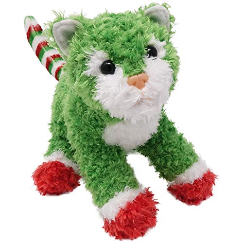 Mistletoe The Christmas Cat 6" Plush Toy – Holiday Themed Stuffed Animal Toy for Children