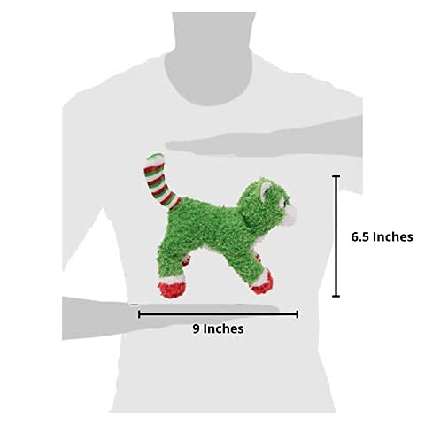 Mistletoe The Christmas Cat 6" Plush Toy – Holiday Themed Stuffed Animal Toy for Children