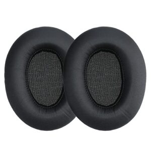 kwmobile replacement ear pads compatible with taotronics bh060 - earpads set for headphones - black