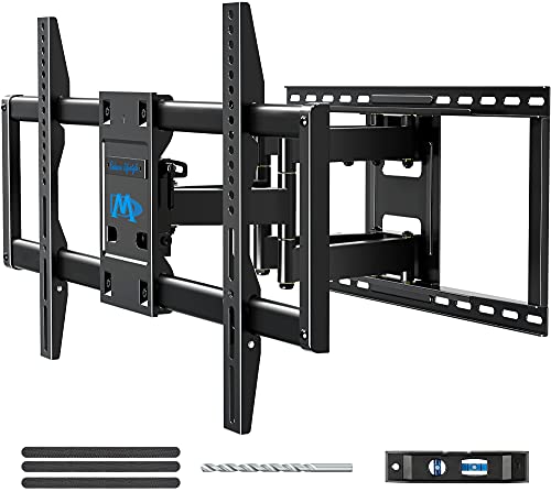 Mounting Dream TV Wall Mount TV Bracket for Most 42-90 Inch TV, UL Listed Full Motion TV Mount with Articulating Arms, Max VESA 800x400mm 132 lbs. Loading, Fits 16", 18", 24" Studs MD2298-XL