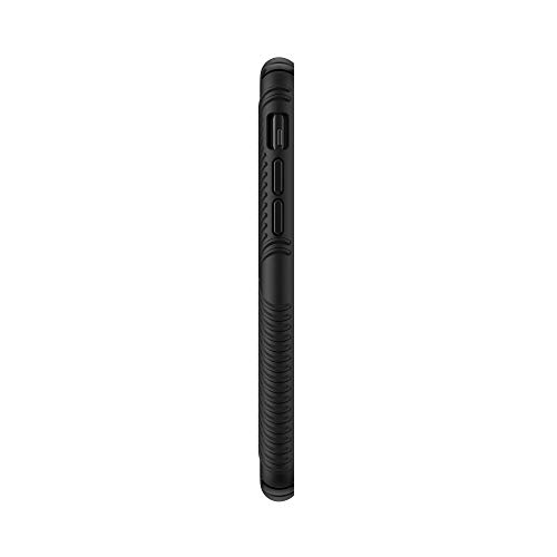 Speck Products Presidio2 Grip Case, Compatible with iPhone 11 PRO, Black/Black/Black/White