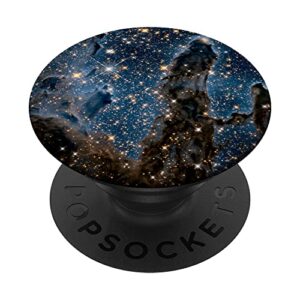 outer space starry sky image cool nebula pillars of creation popsockets swappable popgrip