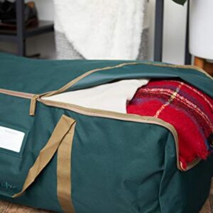 Covermates Keepsakes - Storage Duffel Bag - Heavy Duty Polyester - Reinforced Handles - Closet Storage-Green