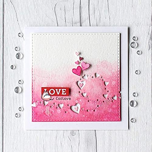 Heart Lace Cutting Dies,DIY Scrapbooking Artist Metal Cutting Dies Stencils DIY Scrapbooking Album Cards Making Decor