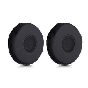 kwmobile replacement ear pads compatible with sony mdr-nc7 - earpads set for headphones - black