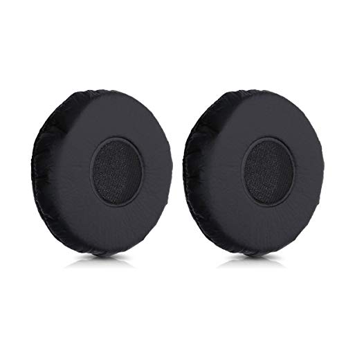 kwmobile Replacement Ear Pads Compatible with Sony MDR-NC7 - Earpads Set for Headphones - Black