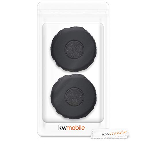 kwmobile Replacement Ear Pads Compatible with Sony MDR-NC7 - Earpads Set for Headphones - Black