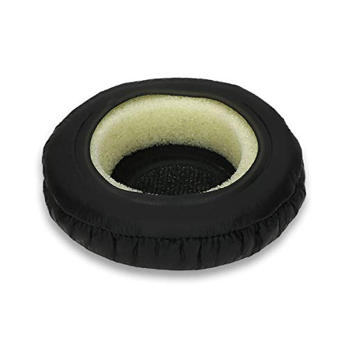 kwmobile Replacement Ear Pads Compatible with Sony MDR-NC7 - Earpads Set for Headphones - Black