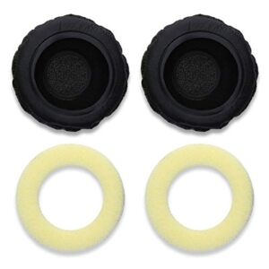 kwmobile Replacement Ear Pads Compatible with Sony MDR-NC7 - Earpads Set for Headphones - Black