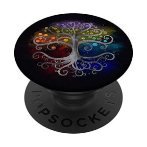 tree of life - yggdrasil popsockets popgrip: swappable grip for phones & tablets