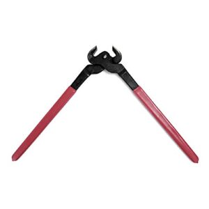 4Pcs Horse Farrier Hoof Nipper, Trim Shoeing File Rasp Handle Hoof Cutter Tool Horse Care Accessory, for Full manicuring and Cleaning of Horseshoes