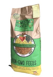homestead harvest non-gmo wholesome rabbit food (25 lb)