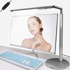 cyezcor led desk lamp,screen eye-protection lamp,usb upowered computer monitor light, task lamp with 3 color temperature and 5 adjustable brightness，for offices/bedrooms/dormitories