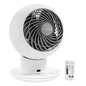 IRIS USA Woozoo Globe Multi-Directional 5-Speed Timer Oscillating Fan w/Remote