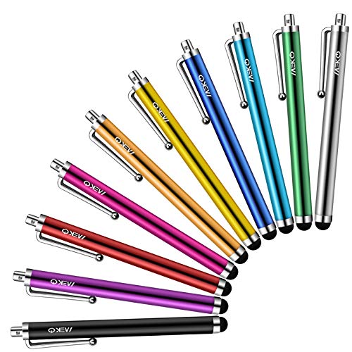 Stylus Pens for Touch Screens - MEKO 10 Pack Capacitive Stylus for iPad iPhone Tablets Samsung Galaxy All Universal Touch Screen Devices