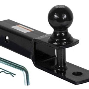 Extreme Max 5001.1383 3-in-1 ATV Ball Mount with 2" Ball - 2" Shank