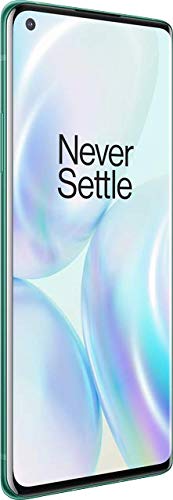 OnePlus 8 Glacial Green,​ 5G Unlocked Android Smartphone U.S Version, 8GB RAM+128GB Storage, 90Hz Fluid Display,Triple Camera, with Alexa Built-in,